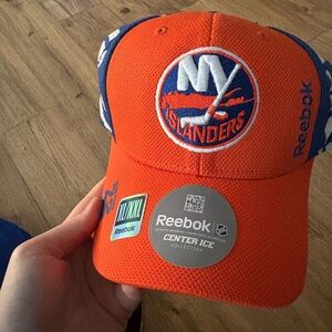 Reebok Islanders Orange and Blue Cap